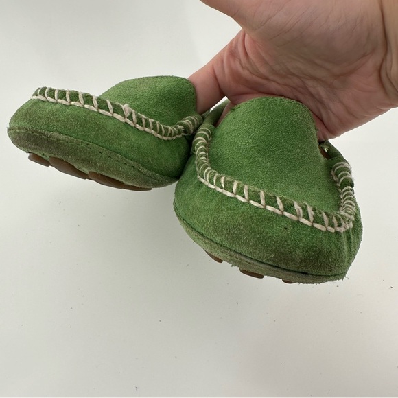 Lands end womens flats size 6 36 Kelly suede old money driving loafers coastal - Picture 8 of 11
